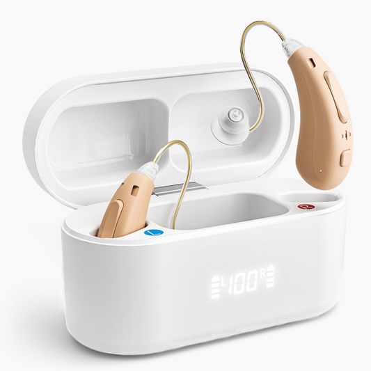Modern Hearing™ Connect - Bluetooth Hearing Aids with App Control & Advanced AI Technology