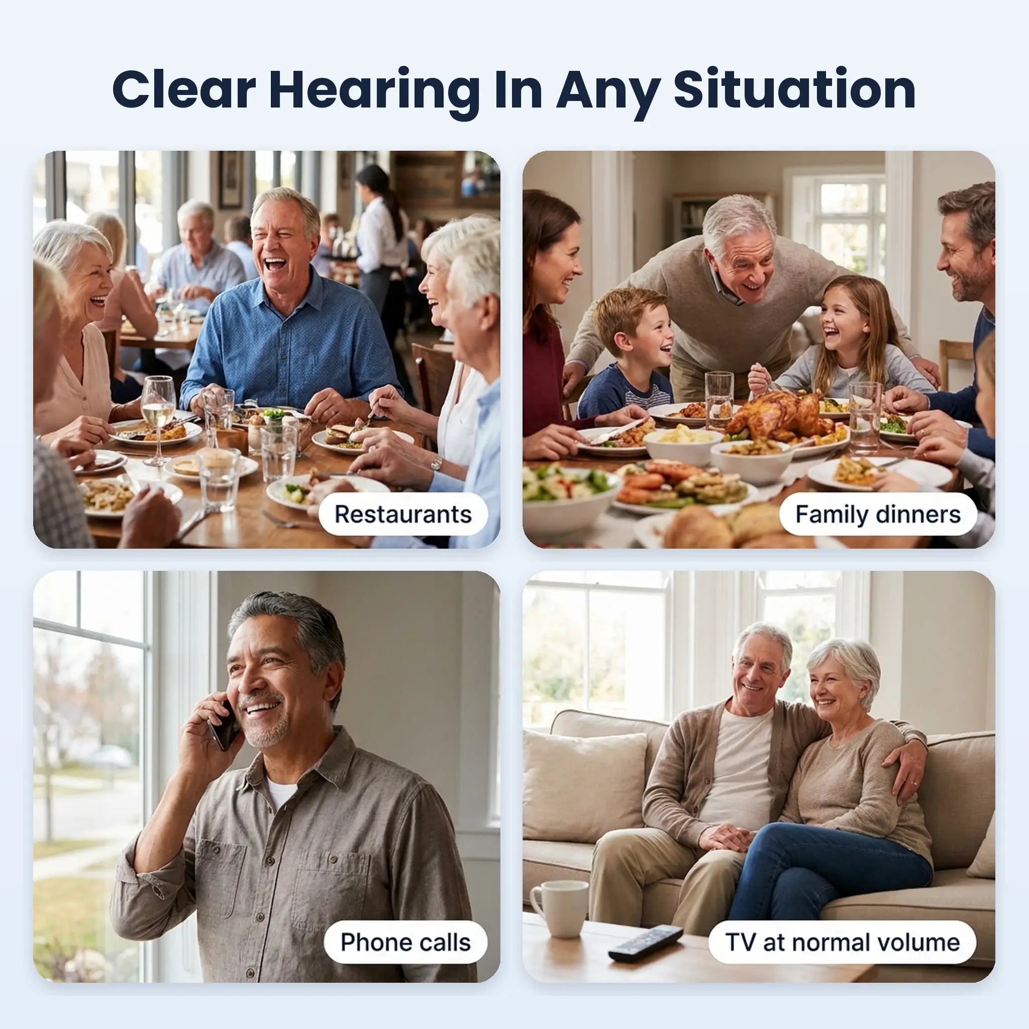 Modern Hearing Comfort Hearing Aids