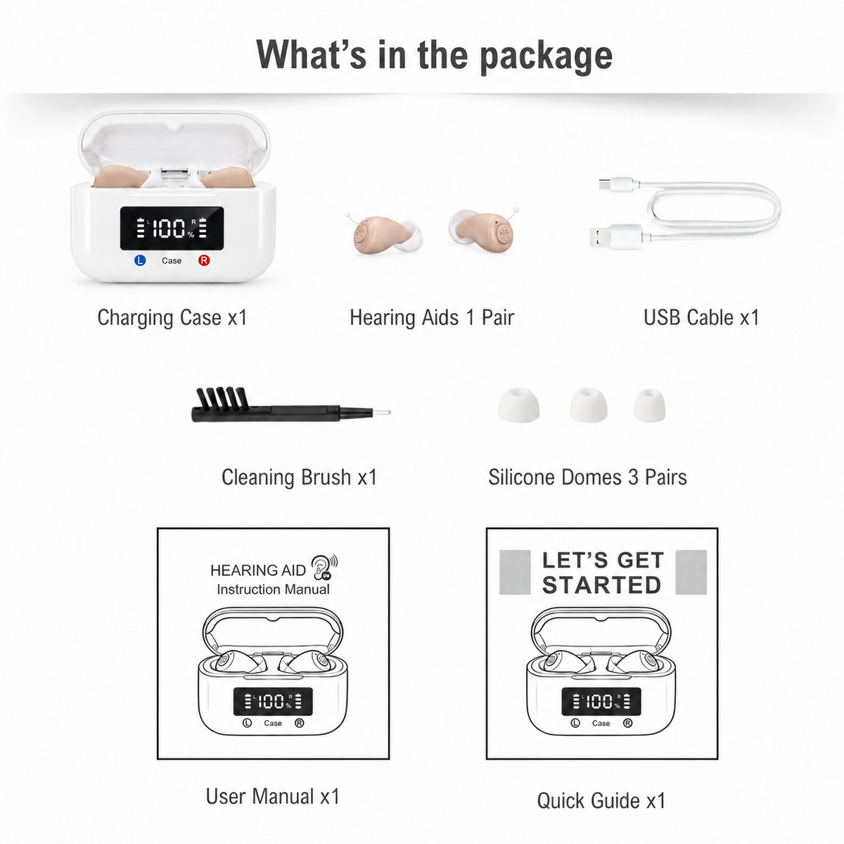 Modern Hearing Comfort Pro Hearing Aids