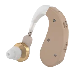 Bulky behind-the-ear hearing aid